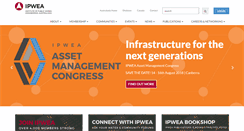 Desktop Screenshot of ipwea.org